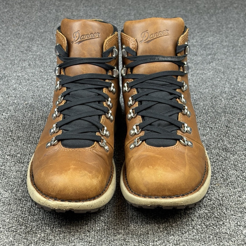 Danner Vertigo 917 Gore-Tex Boots 32381 Light Brown Leather Vibram Mens 9.5 D - Picture 3 of 10